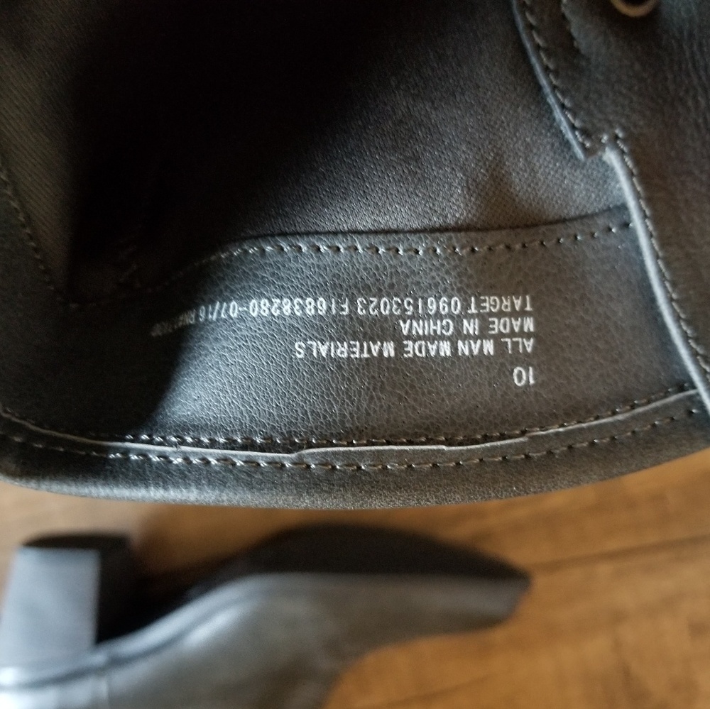 Grey Cowboy Boots (Size 10) - Picture 6 of 6